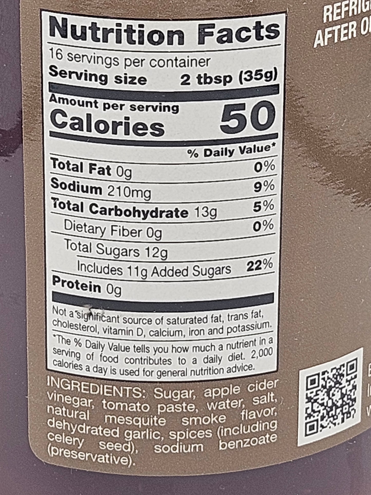 Mesquite BBQ Sauce